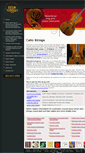 Mobile Screenshot of cello-strings.com